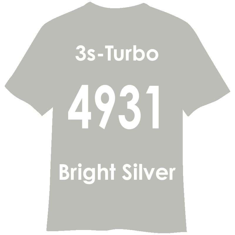 3s-TURBO 500mm幅 4931 ブライトシルバー