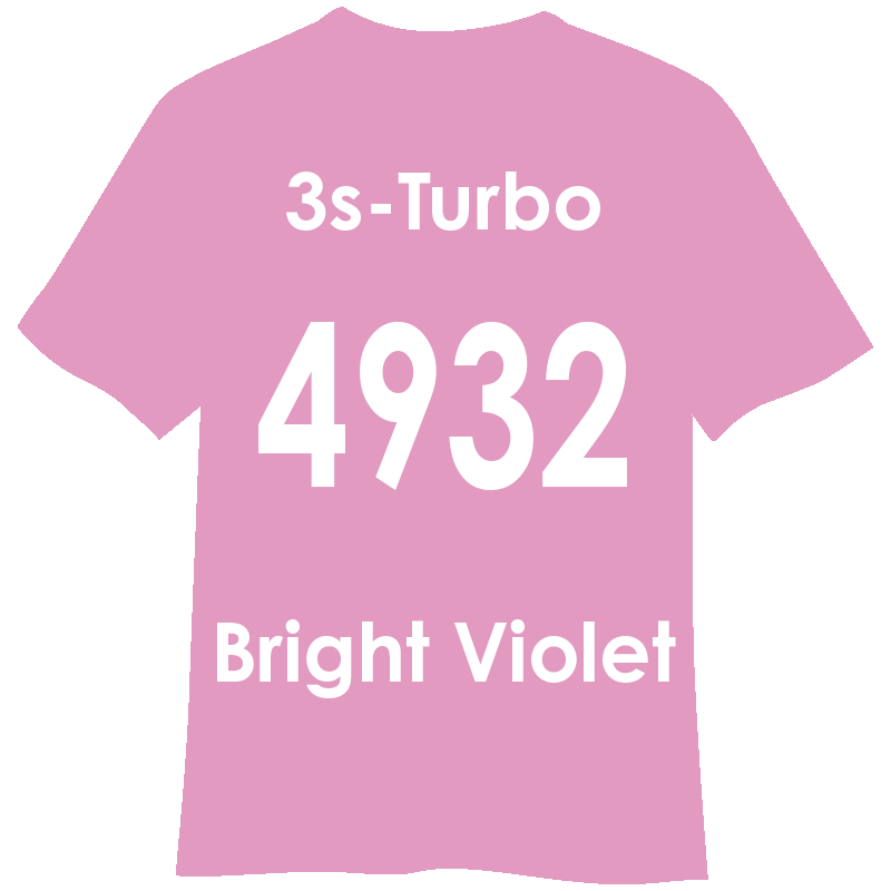3s-TURBO 500mm幅 4932 ブライトバイオレット