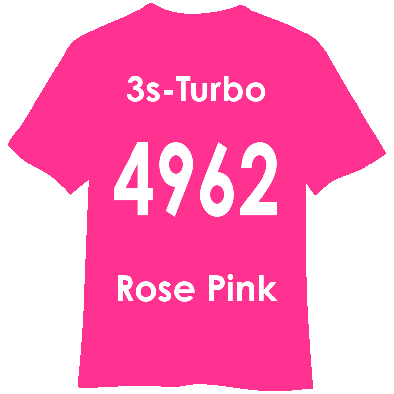 3s-TURBO 500mm幅 4962 ローズピンク