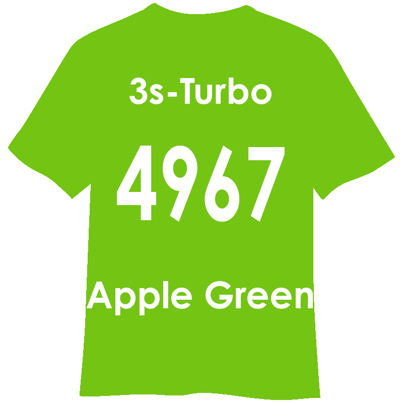 3s-TURBO 500mm幅 4967 アップルグリーン