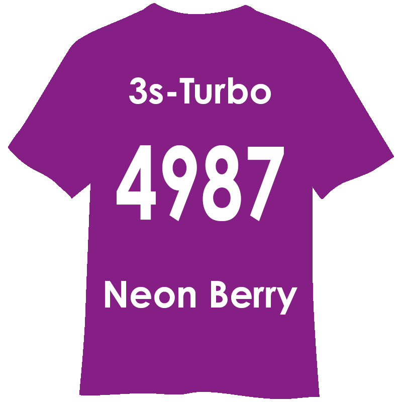 3s-TURBO 500mm幅 4987 ネオンベリー
