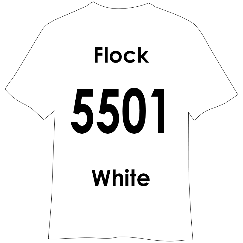 FLOCK 500mm幅 5501 ホワイト