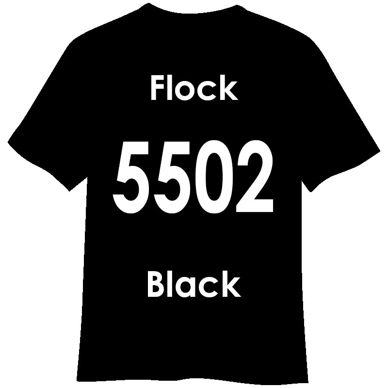 FLOCK 500mm幅 5502 ブラック