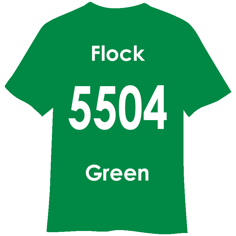 FLOCK 500mm幅 5504 グリーン