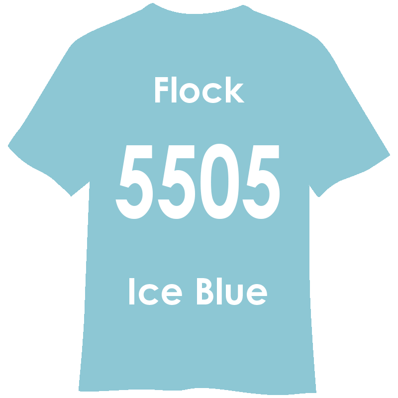 FLOCK 500mm幅 5505 アイスブルー