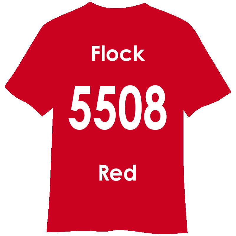 FLOCK 500mm幅 5508 レッド