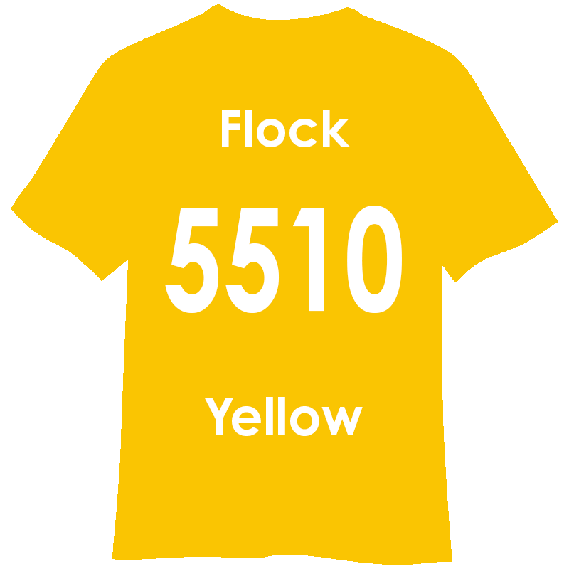 FLOCK 500mm幅 5510 イエロー