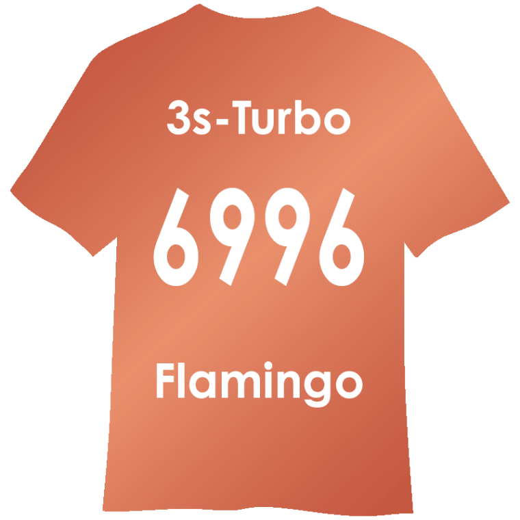 3s-TURBO 500mm幅 6996 フラミンゴ