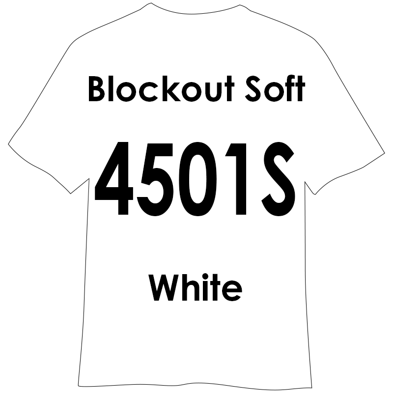 BLOCKOUT SOFT 500mm幅 4501S ホワイト