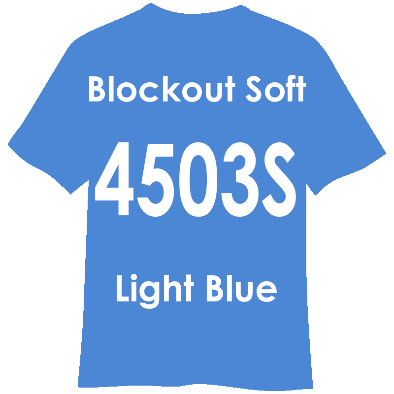 BLOCKOUT SOFT 500mm幅 4503S ライトブルー