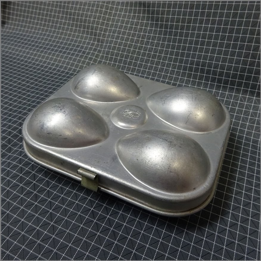 40’ｓ LE GRAND TETRAS<BR>アルミ エッグホルダー<BR>Egg Carry Vintage <BR>グランテトラ エッグケース