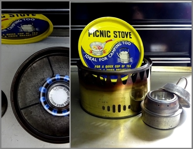 1950年代 アルスト<BR> Handiware Picnic Stove<BR>イングランド製<BR>アルコールストーブ