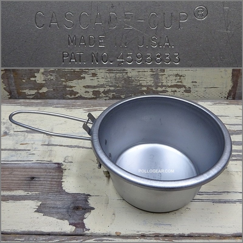 初期 カスケードハーフ<BR>1/2PINT カスケードカップ<BR>ハーフパイント LidBar<BR>VINTAGE CASCADE CUP <BR>シェラカップ アメリカ製<BR>