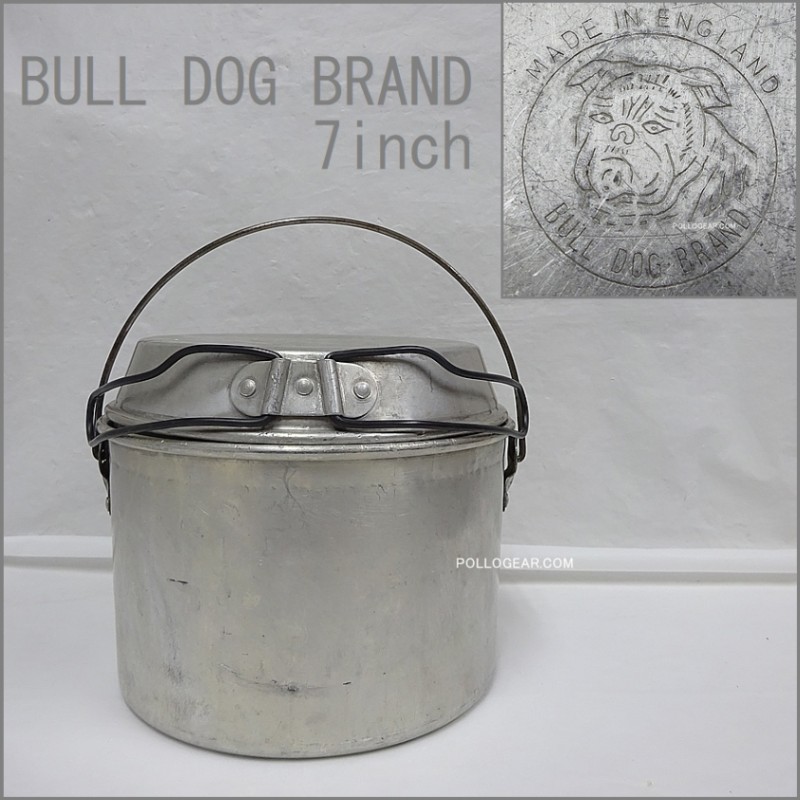 大サイズ 7インチ<BR>ホットン ブルドッグ<BR>VINTAGE ビリーポット<BR