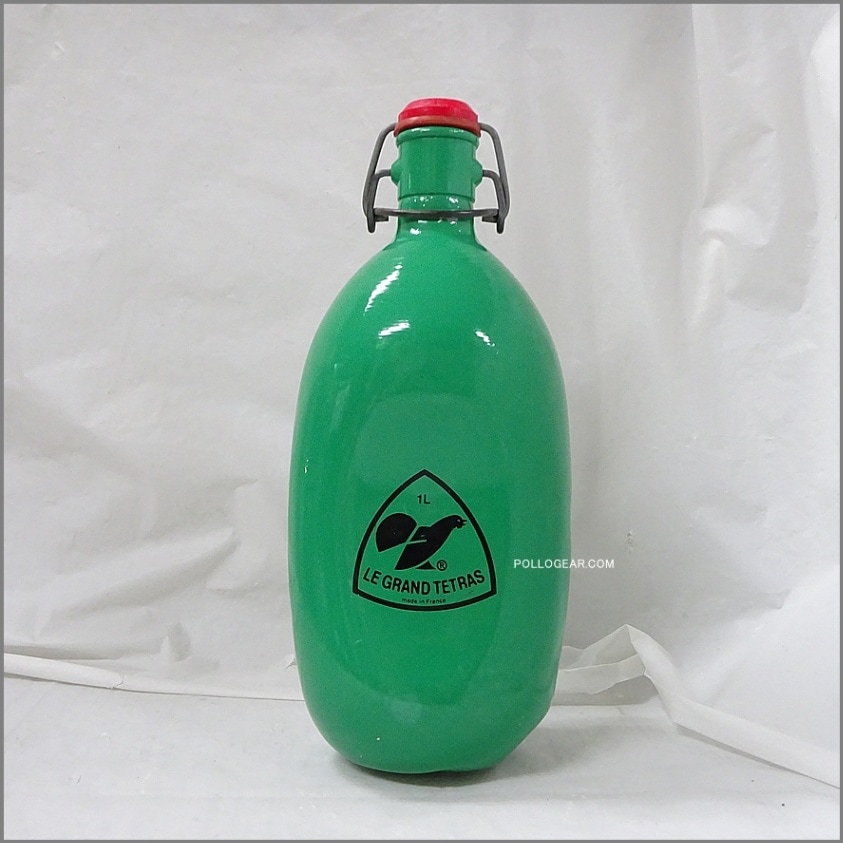 フランス製 ビンテージセット グランテトラ水筒　黄色と銀 真鍮取手片手鍋5点 フランス製 ビンテージセット グランテトラ水筒 黄色と銀 真鍮取手片手