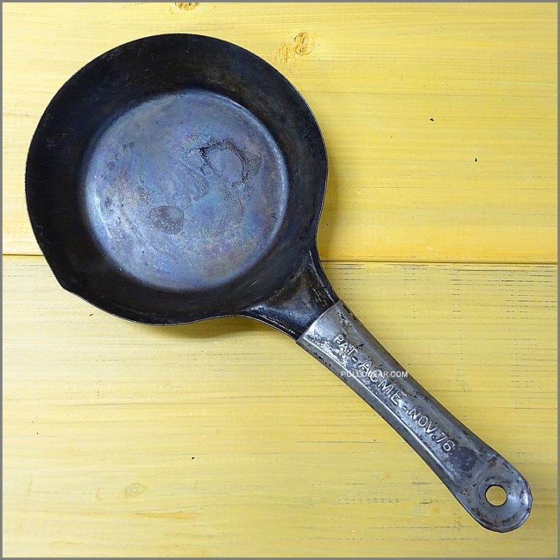 1940年代 ACME NYS Co<BR>ビンテージ フライパン<BR>鉄
