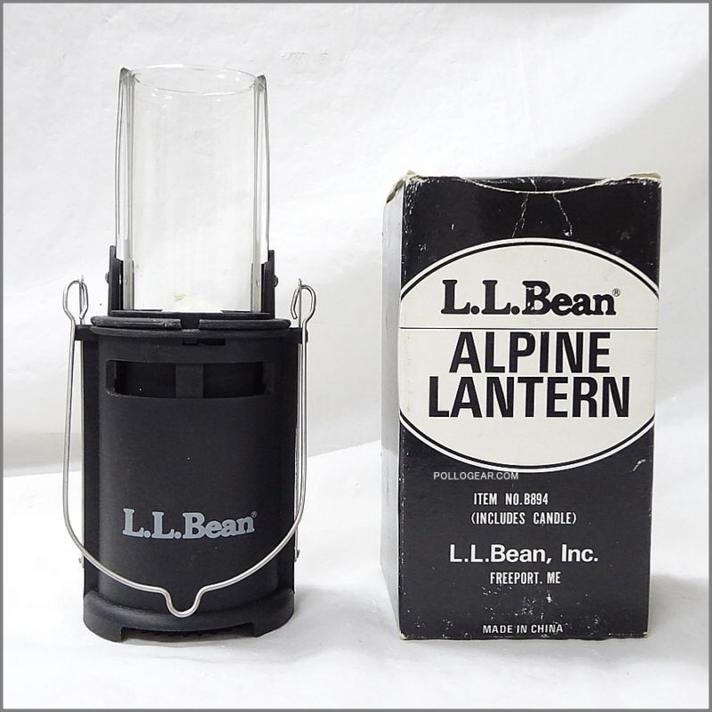 1990年代 箱付き デッドストック<br>LLビーン×ノーザンライト B894<BR>アルパイン キャンドルランタン<BR>VINTAGE NORTHERN LIGHTS<br>UCO L.L.Bean ビンテージランタン
