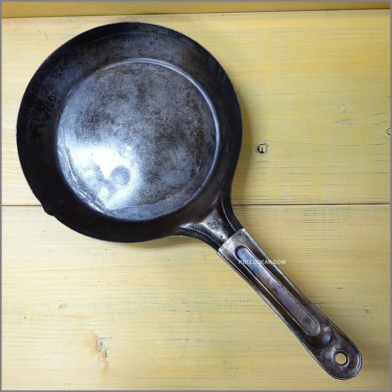 カウボーイフライパン　ビンテージ　COLDHANDLE L &G 1950年代 COLD HANDLE L&G<BR> ビンテージ フライパン<BR>鉄フライパン