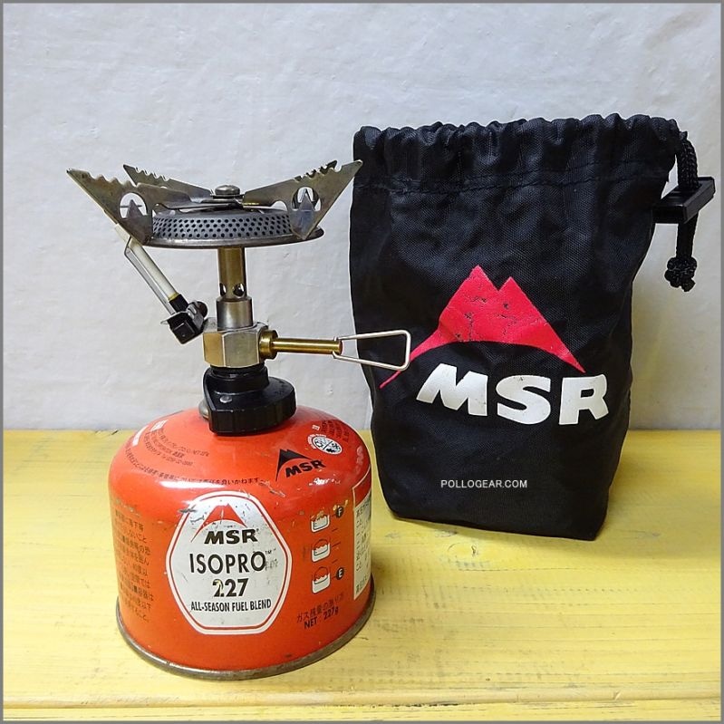98~ MSR SUPERFLY<BR>スーパーフライ 前期型<BR>OLDモデル ガスストーブ<BR>シングルバーナー イグナイター付き