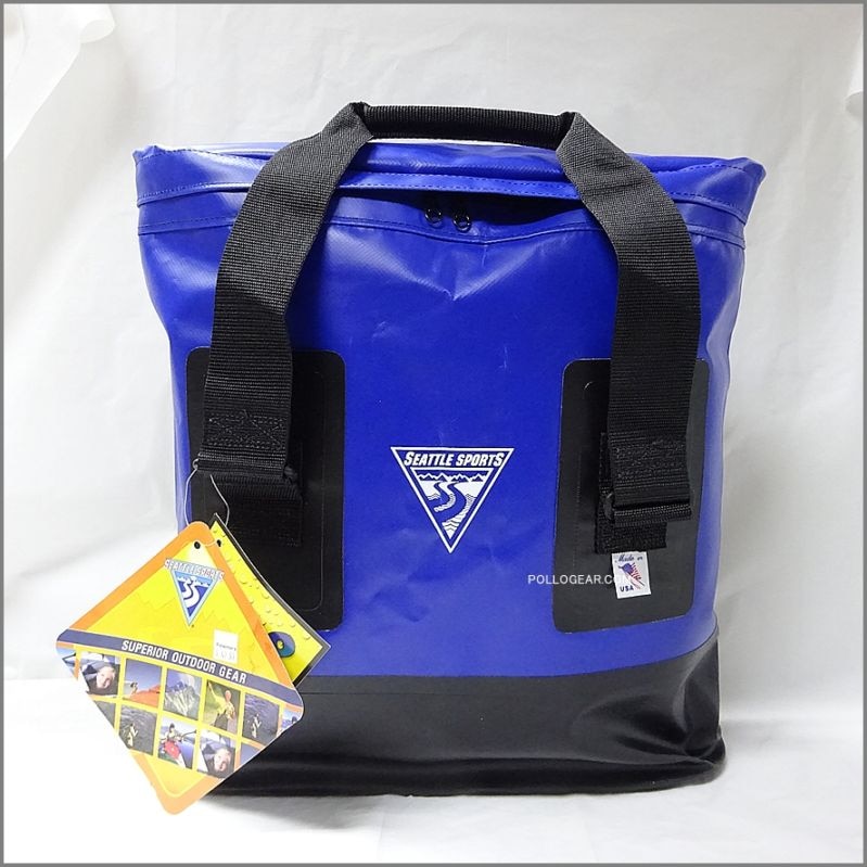 デッド！ 2010年 SEATTLE SPORTS<BR>PVC Zip Boat Tote 1400ci<BR>ラウンド トートバッグ<BR>ビンテージ シアトルスポーツ<BR>防水バッグ ドライバッグ