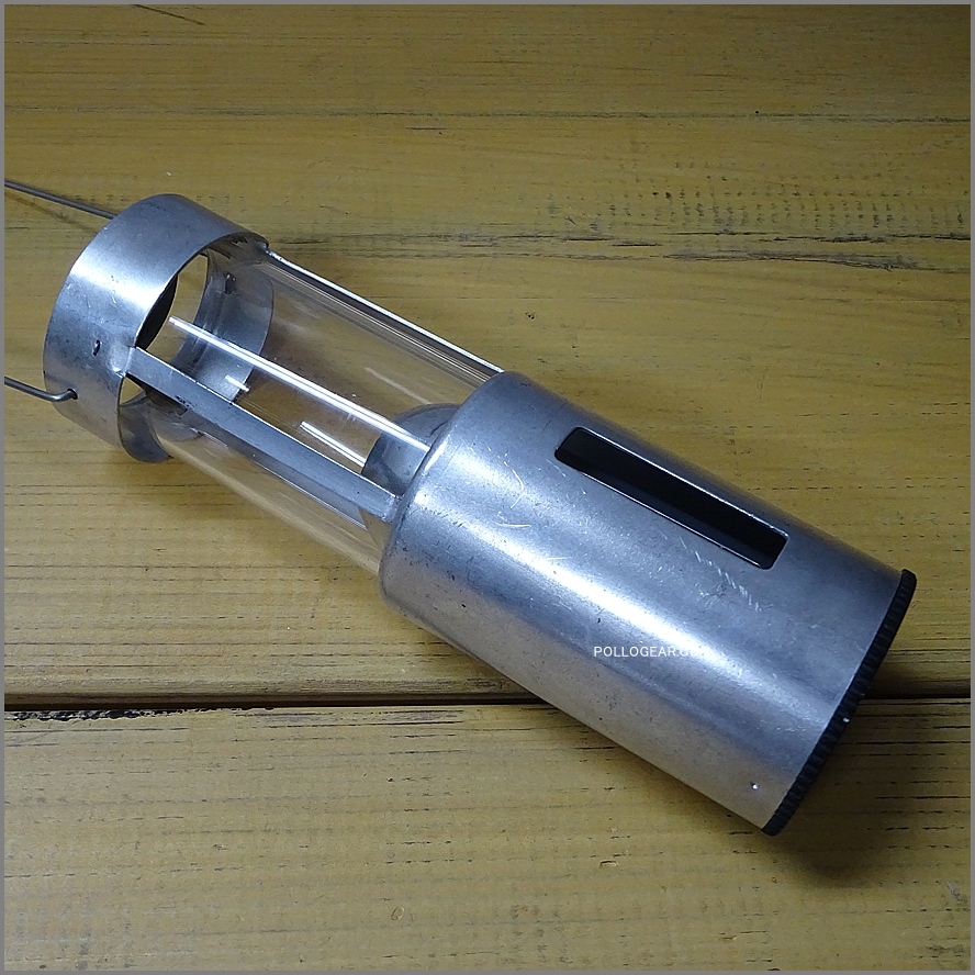 1985年 CANDLE LIGHT<br>LLP×UCO PAT PEND №2<br>ライムライト アルミ シルバー<br>ビンテージ キャンドルランタン<br>Limelight Productions Vintage