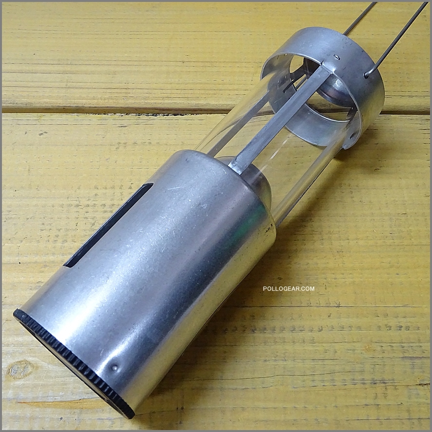 1985年 CANDLE LIGHT<br>LLP×UCO PAT PEND №2<br>ライムライト アルミ シルバー<br>ビンテージ キャンドルランタン<br>Limelight Productions Vintage