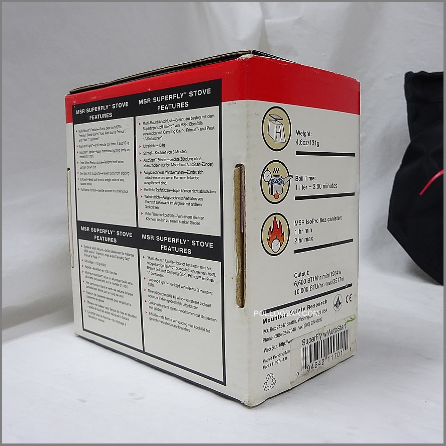 箱付き デッドストック<BR>MSR SUPERFLY 前期型<BR>スーパーフライ 未