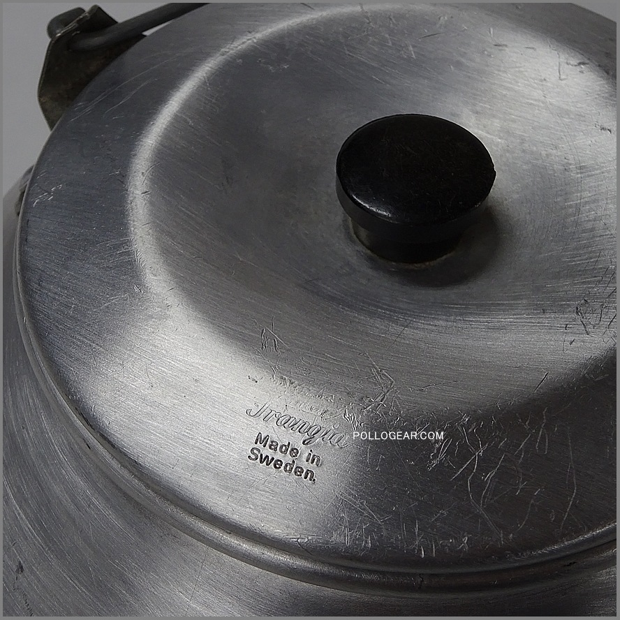 1970年代 後期 Trangia<BR>トランギア 筆記体ロゴ<BR>0.9L ケトル