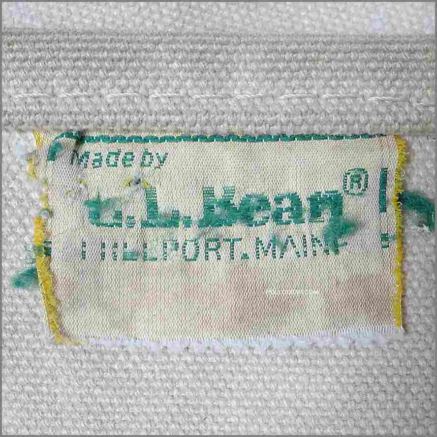 1980年代 LLBean ログバッグ<BR>LLビーン ログキャリー<BR>LOG BAG VINTAGE<BR>ギザタグ 旧タグ