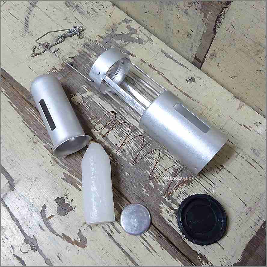 80’s デッド EMS 三角ハンドル<BR>Vintage キャンドルランタン<BR>Eastern Mountain Sports × UCO<BR>TAIWAN-1986-PAT-1987