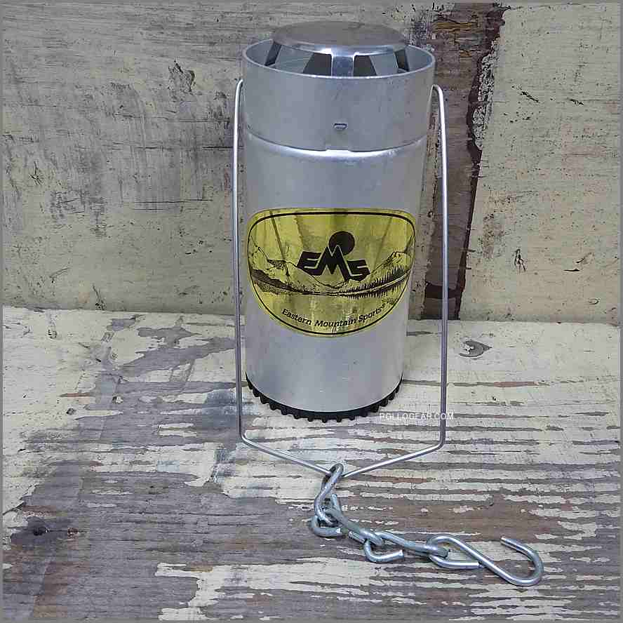 80’s デッド EMS 三角ハンドル<BR>Vintage キャンドルランタン<BR>Eastern Mountain Sports × UCO<BR>TAIWAN-1986-PAT-1987