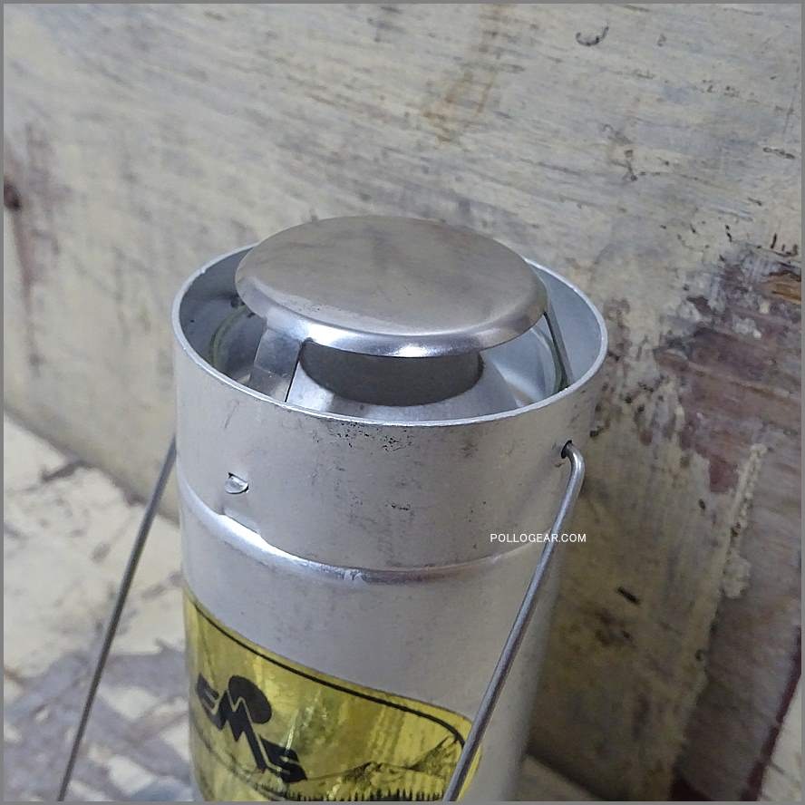 80’s デッド EMS 三角ハンドル<BR>Vintage キャンドルランタン<BR>Eastern Mountain Sports × UCO<BR>TAIWAN-1986-PAT-1987