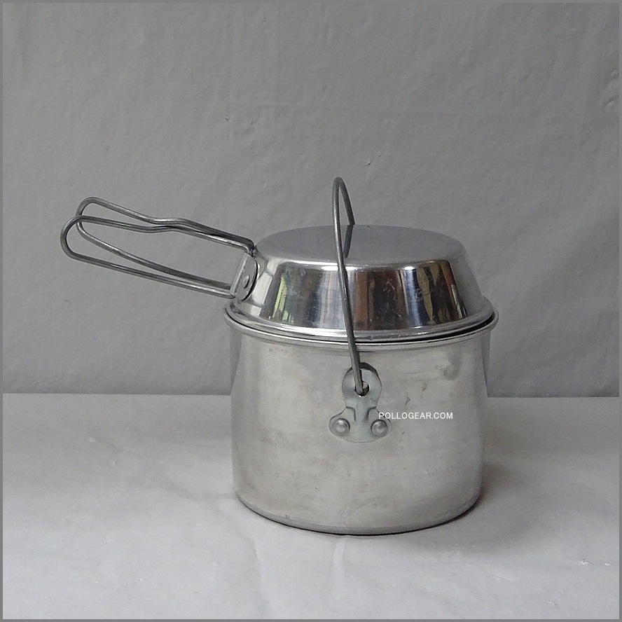 小サイズ 5インチ 美品<BR>ホットン ブルドッグ<BR>VINTAGE ビリーポット<BR>イングランド製 クッカー ビリー缶 ブッシュクラフト