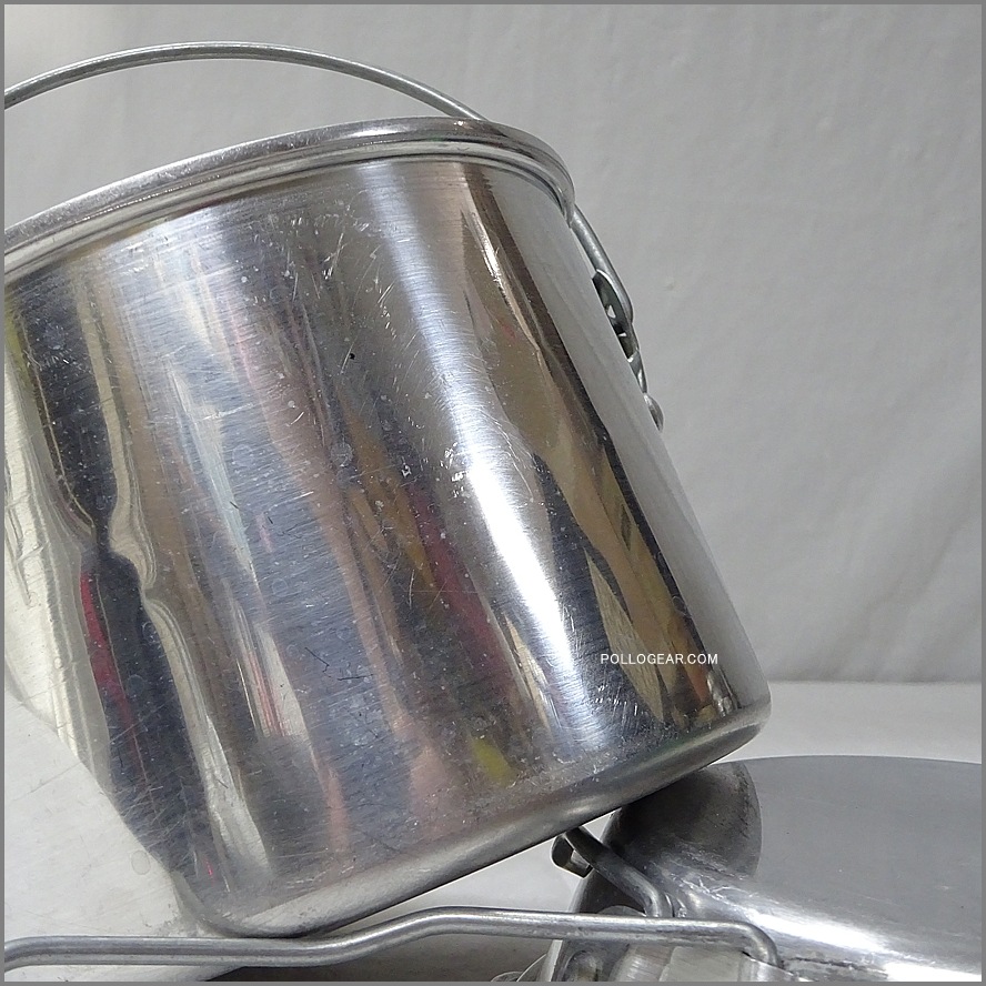 小サイズ 5インチ 美品<BR>ホットン ブルドッグ<BR>VINTAGE ビリーポット<BR>イングランド製 クッカー ビリー缶 ブッシュクラフト