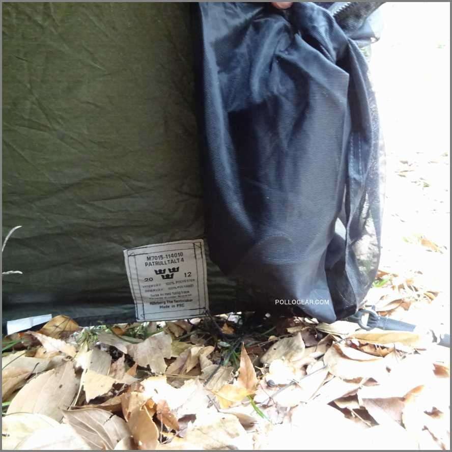 前期 MIL Keron4 GT Hilleberg<br>ヒルバーグ ケロン4GT mil<br>実物 ミリタリーモデル 軍幕<br>スウェーデン軍 ミルスペック<br>