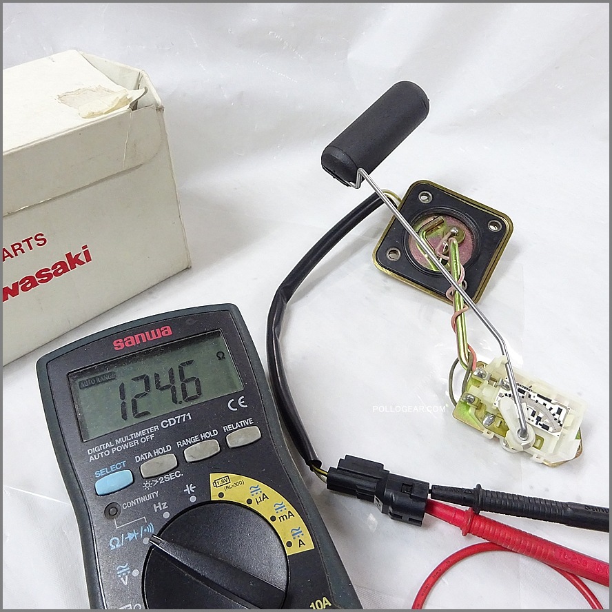 カワサキ純正新品●ZX-12R 2000- フューエルセンサー ゲージ ZX1200 絶版 ニンジャninja ポンプ パッキン 52005-1134