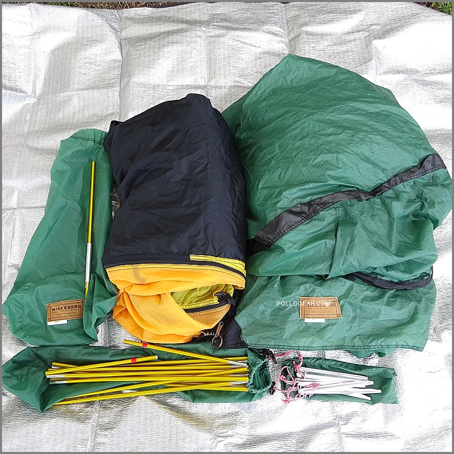 革タグ Hilleberg ナロ 3<br>ヒルバーグ Nallo 3<br>2004年 Vintage Hilleberg<br>旧カラー OLDモデル