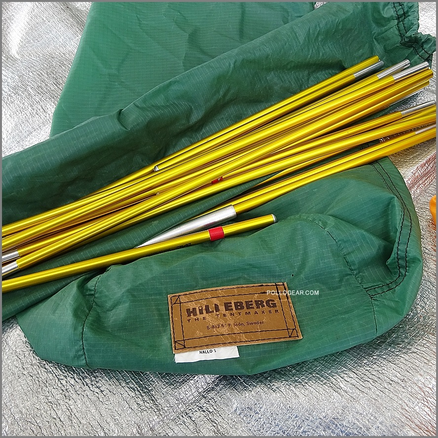 革タグ Hilleberg ナロ 3<br>ヒルバーグ Nallo 3<br>2004年 Vintage Hilleberg<br>旧カラー OLDモデル