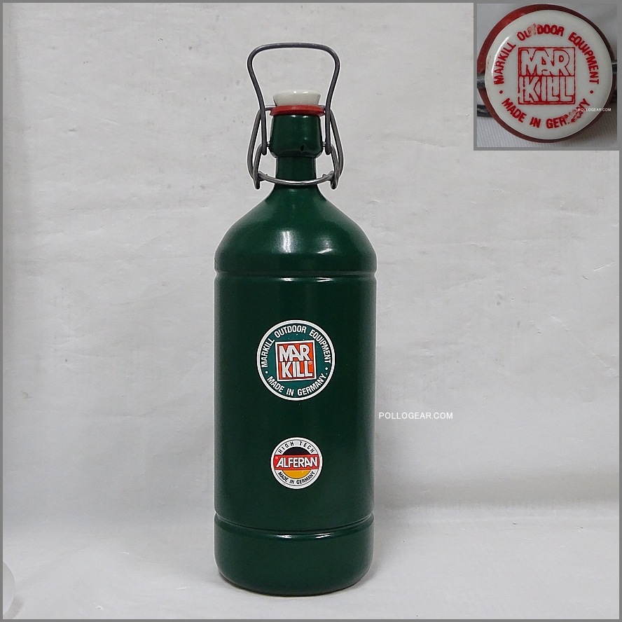 ⊞ドイツ軍のアルミ製＊水筒（実物） Amazon｜fangzi 軍の水筒, 1L 屋外ミリタリー水筒ボトルキャンプ