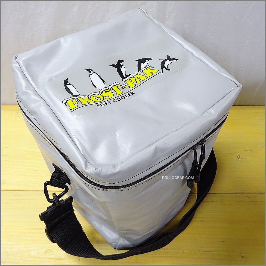 VINTAGE シアトルスポーツ<BR>角型 グレー 12QT Soft Cooler<BR>ソフトクーラー クーラーバッグ<BR>FROST-PAK フロストパック<BR>ビンテージクーラー ～1999年