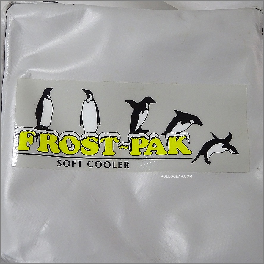 VINTAGE シアトルスポーツ<BR>角型 グレー 12QT Soft Cooler<BR>ソフトクーラー クーラーバッグ<BR>FROST-PAK フロストパック<BR>ビンテージクーラー ～1999年