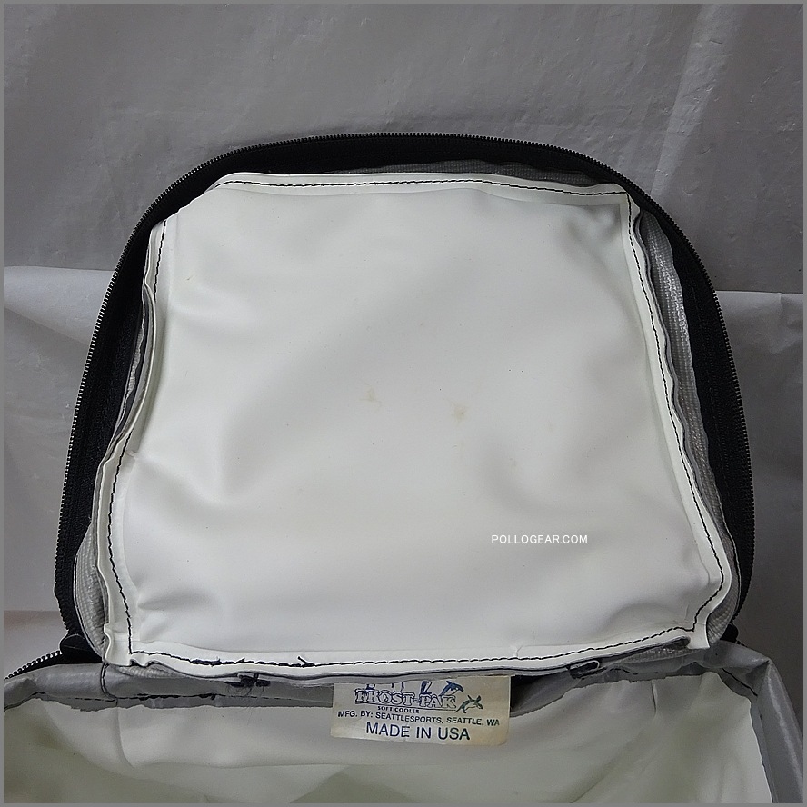 VINTAGE シアトルスポーツ<BR>角型 グレー 12QT Soft Cooler<BR>ソフトクーラー クーラーバッグ<BR>FROST-PAK フロストパック<BR>ビンテージクーラー ～1999年