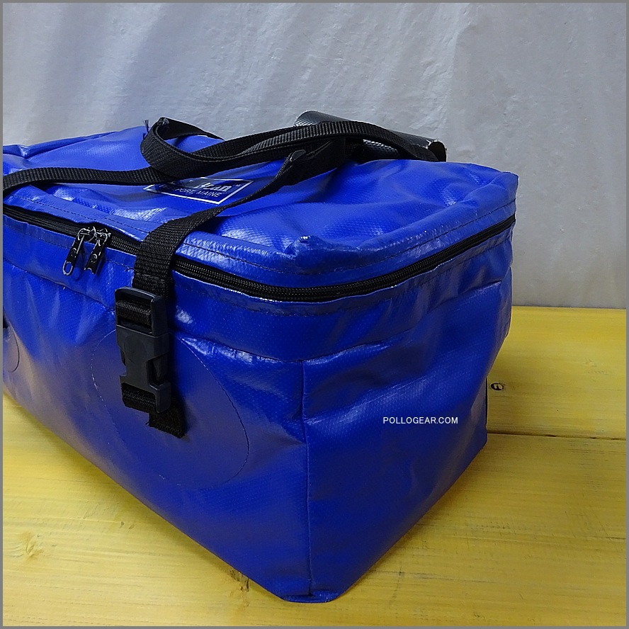 90’s L.L.Bean×SEATTLE SPORTS<BR>角型 ブルー 25QT Soft Cooler<BR>ソフトクーラー クーラーバッグ<BR>FROST-PAK フロストパック<BR>ビンテージクーラー ～1999年<BR>LLビーン×シアトルスポーツ