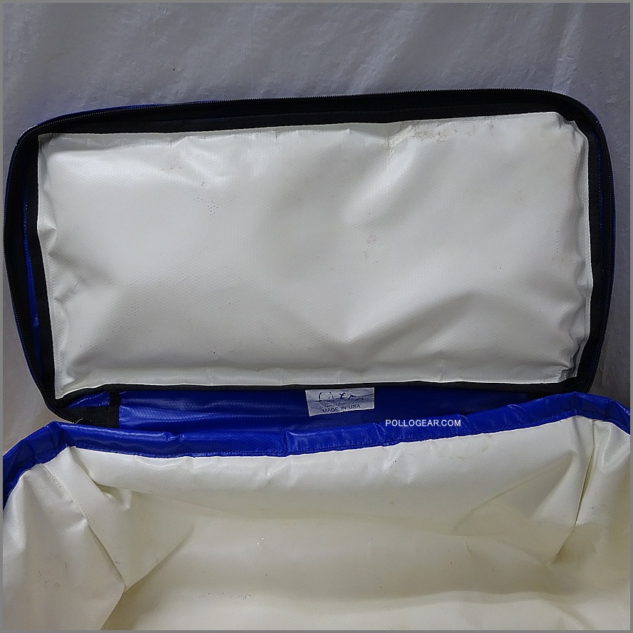 90’s L.L.Bean×SEATTLE SPORTS<BR>角型 ブルー 25QT Soft Cooler<BR>ソフトクーラー クーラーバッグ<BR>FROST-PAK フロストパック<BR>ビンテージクーラー ～1999年<BR>LLビーン×シアトルスポーツ