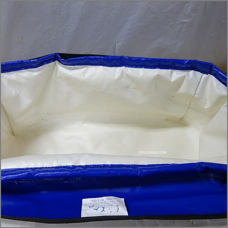 90’s L.L.Bean×SEATTLE SPORTS<BR>角型 ブルー 25QT Soft Cooler<BR>ソフトクーラー クーラーバッグ<BR>FROST-PAK フロストパック<BR>ビンテージクーラー ～1999年<BR>LLビーン×シアトルスポーツ