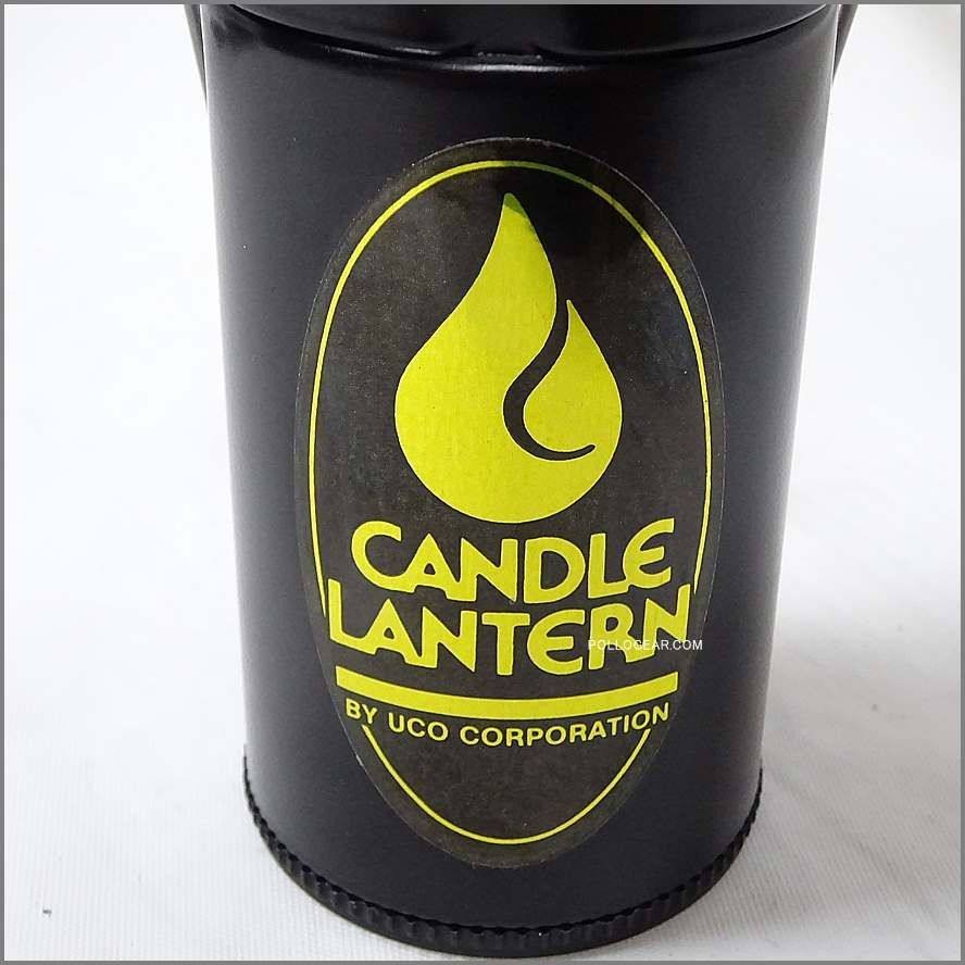 UCO キャンドルランタン 旧ロゴ 青 デッドストック <BR>旧ロゴ UCO <BR>キャンドルランタン <BR