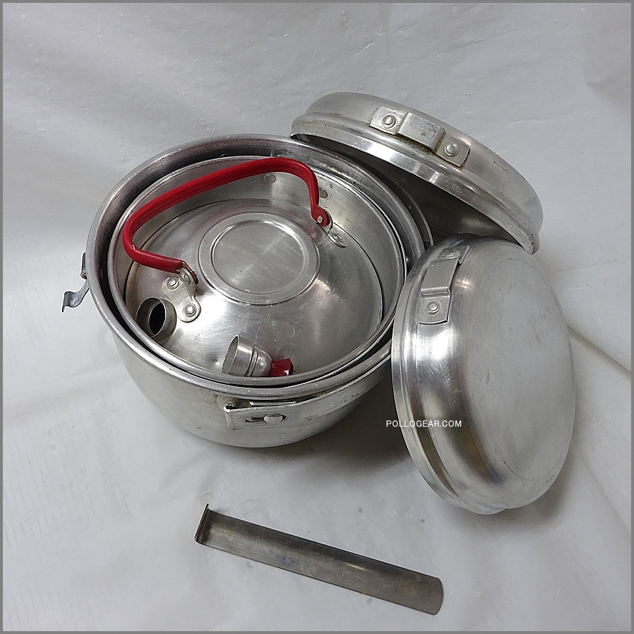 1950年代 ドイツ製 Enders<BR>Vintage クッカー エンダース<BR>笛吹ケトル アルミPOT PAN<BR>ビンテージ キャンプ 渓流 野営<BR>OLDSTYLE Kettle 