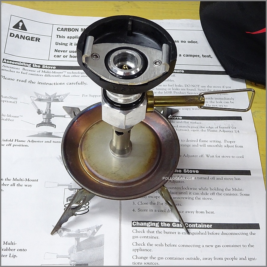 98~ MSR SUPERFLY<BR>スーパーフライ 前期型<BR>OLDモデル ガスストーブ<BR>シングルバーナー 