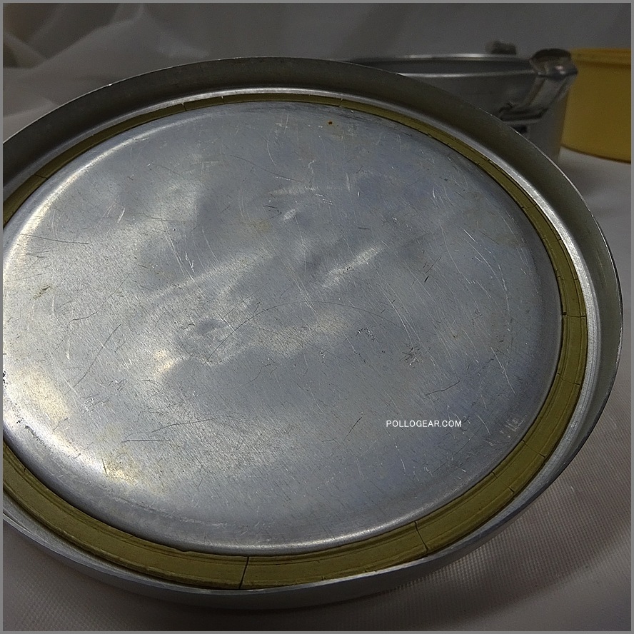 50’s LE GRAND TETRAS<BR>丸型 アルミ フードキャリー<BR>グランテトラ フードコンテナ<BR>Vintage バターケース スイングロック