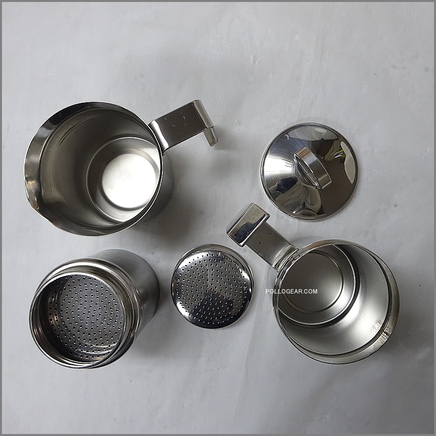 デッドストック ILSA Coffee<BR>naporetana ナポレターナ 1.5Cup<BR>VINTAGE イルサ エスプレッソ<BR>直火 コーヒーメーカー 未使用品 